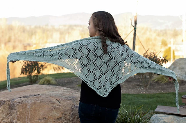 Triangular Shawl by Cheryl Beckerich