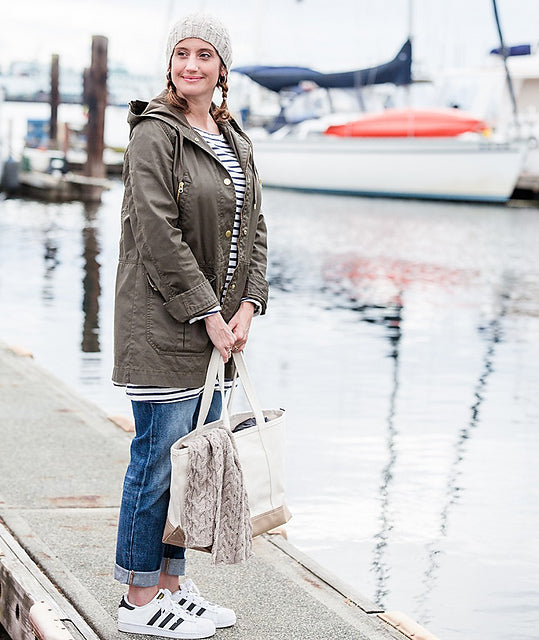 Fair Winds Beanie & Scarf by Churchmouse Yarns and Teas