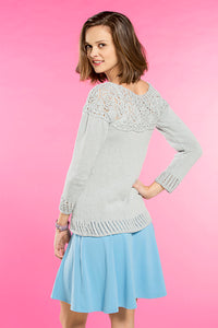 Final Frost Pullover by Amy Gunderson