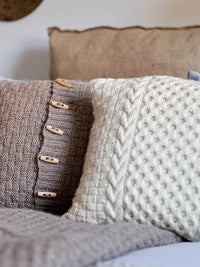 Honeycomb Basket Blanket & Cushions by Jenny Watson