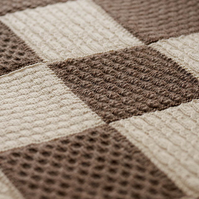 Patchwork Blanket & Cushions by Jenny Watson