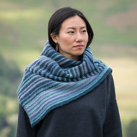 Flowing Tides Shawl by Audrey Borrego