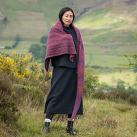 Flowing Tides Shawl by Audrey Borrego