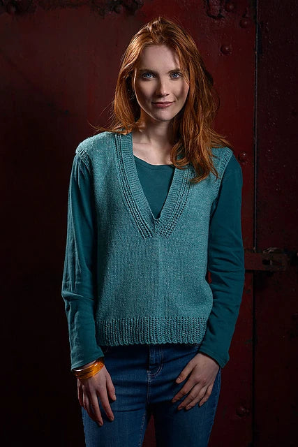V-Neck Sleeveless Top by The Fibre Co.