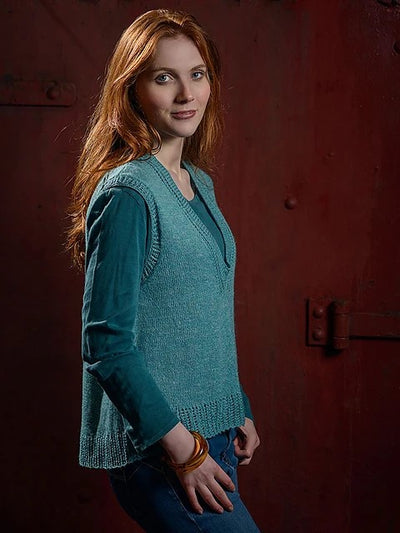 V-Neck Sleeveless Top by The Fibre Co.