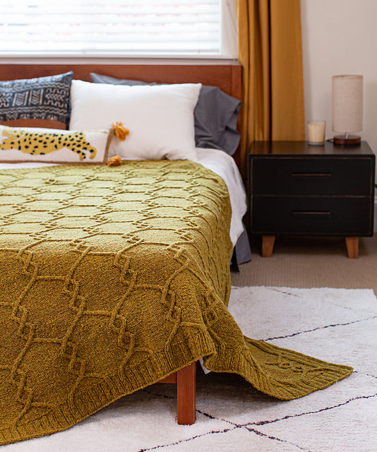 Brooklyn Tweed's Knit & Crochet Blankets by Jared Flood