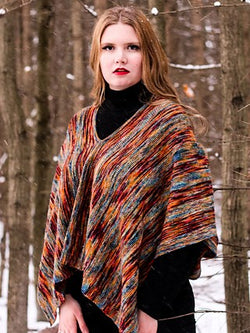 Tyne Poncho by Nancy Lekx