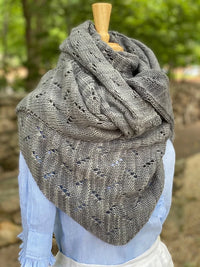Carriage Ride Shawl by Plucky Knitter Design