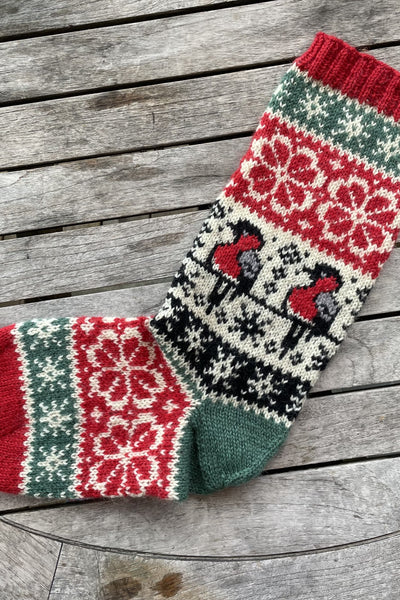 Dompap (Bullfinch) Stocking by Arne & Carlos