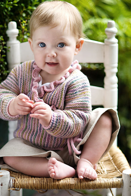 Baby Wrap Sweater by Churchmouse Yarns and Teas