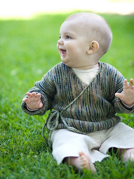 Baby Wrap Sweater by Churchmouse Yarns and Teas