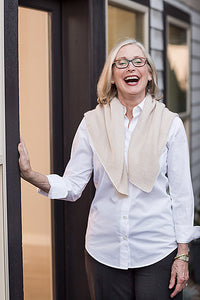 Two-Tone Twill Scarf by Churchmouse Yarns and Teas