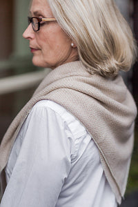 Two-Tone Twill Scarf by Churchmouse Yarns and Teas