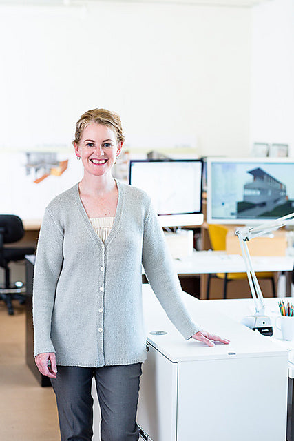 Go-To Cardigan by Churchmouse Yarns and Teas