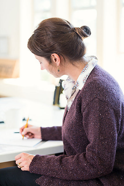 Go-To Cardigan by Churchmouse Yarns and Teas