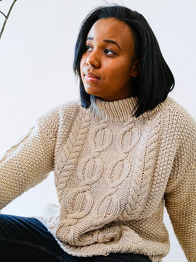 October Mornings Sweater by Beach House Knits