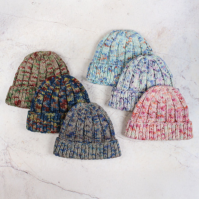 Jagged Ridge Beanie by Teti Lutsak