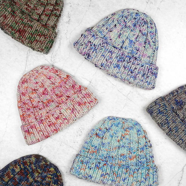 Jagged Ridge Beanie by Teti Lutsak