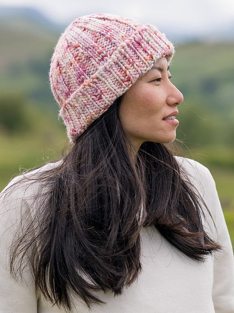 Jagged Ridge Beanie by Teti Lutsak