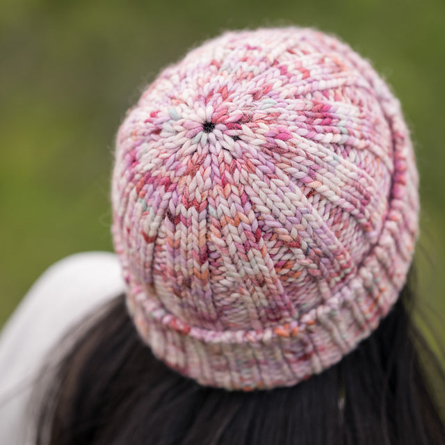 Jagged Ridge Beanie by Teti Lutsak