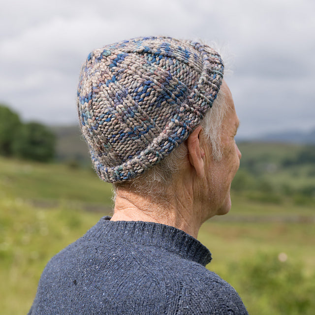 Jagged Ridge Beanie by Teti Lutsak