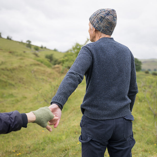 Jagged Ridge Beanie by Teti Lutsak