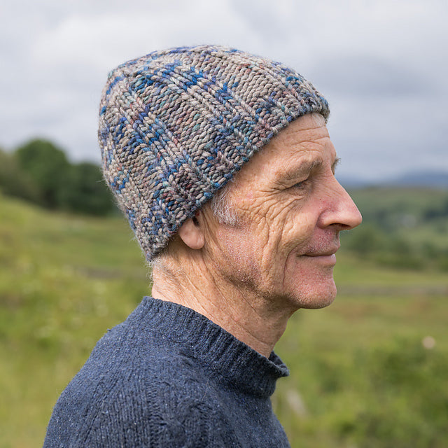 Jagged Ridge Beanie by Teti Lutsak