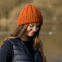 Jagged Ridge Beanie by Teti Lutsak