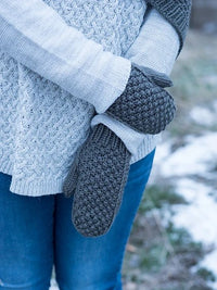 Cindersmoke Mittens by Kalurah Hudson