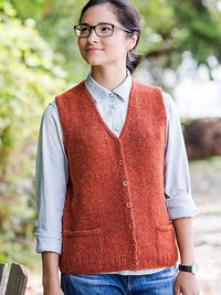 Library Vest by Churchmouse Yarns and Teas