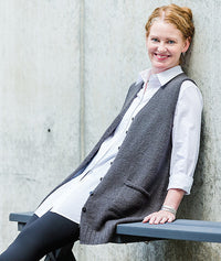 Library Vest by Churchmouse Yarns and Teas