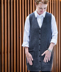 Library Vest by Churchmouse Yarns and Teas