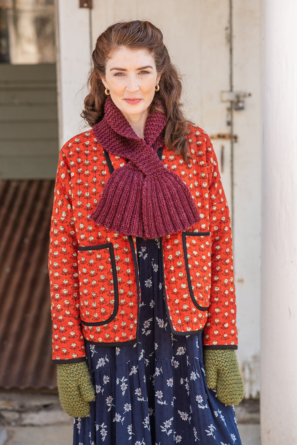 Neala Scarf and Mittens by Åsa Buchta