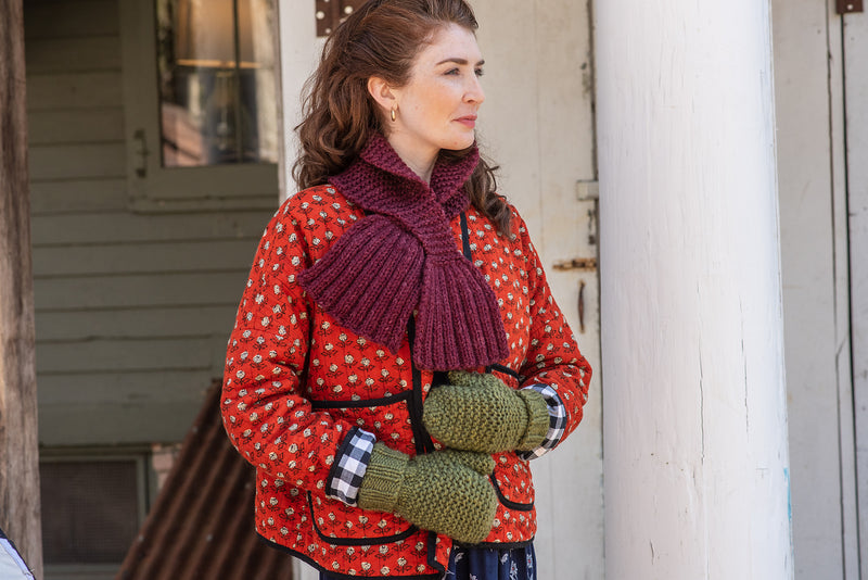 Neala Scarf and Mittens by Åsa Buchta