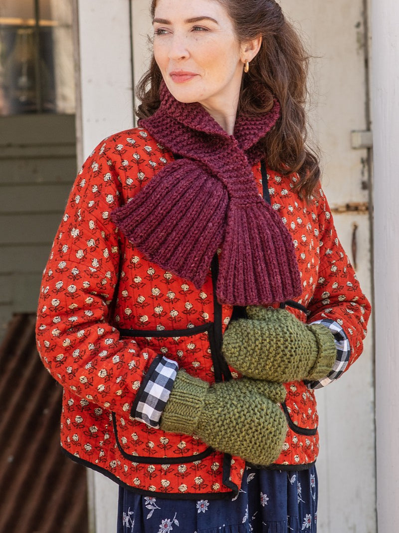 Neala Scarf and Mittens by Åsa Buchta