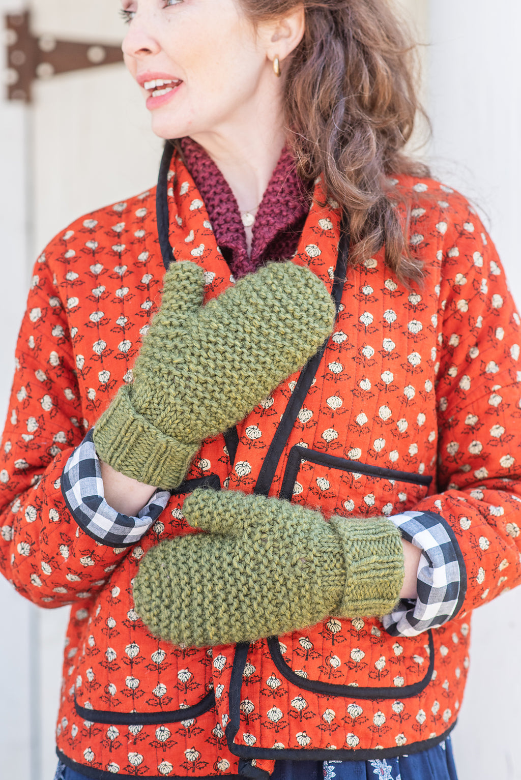 Neala Scarf and Mittens by Åsa Buchta
