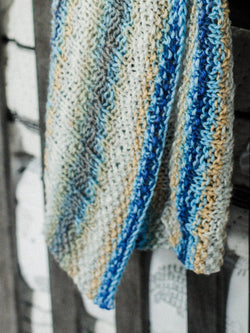 Bentley Blanket (Knit) by Lion Brand Yarn