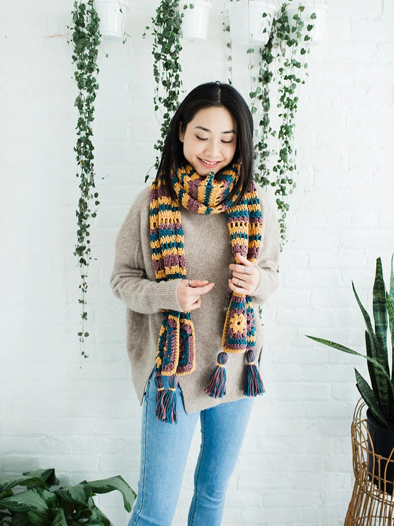 Catalina Granny Scarf (Crochet)