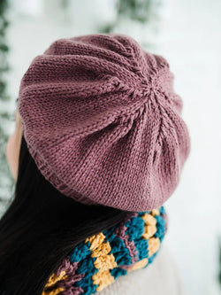 Palisades Park Beret (Knit)
