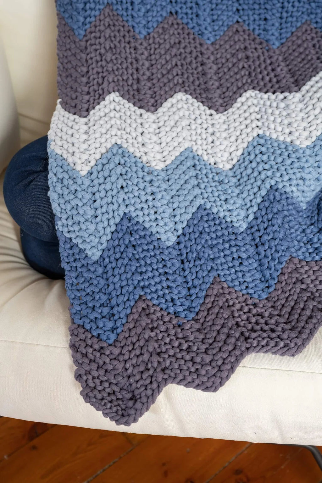 Puff Shell Ripple Afghan Ripple Afghan – Wool and Company