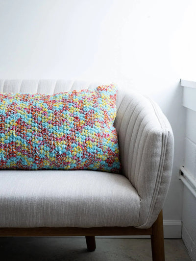 Rectangle Pillow (Crochet) by Lion Brand Yarn
