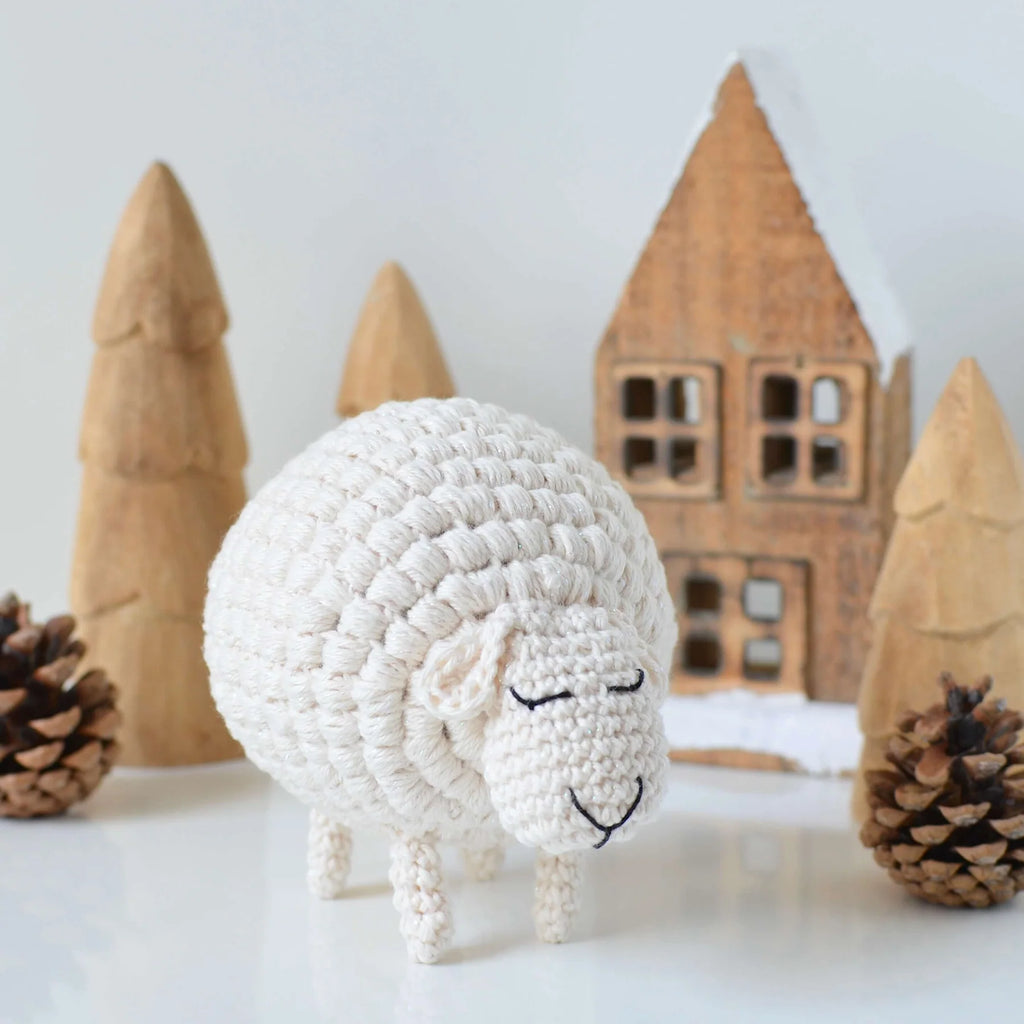 Sheep and Reindeer Ornaments