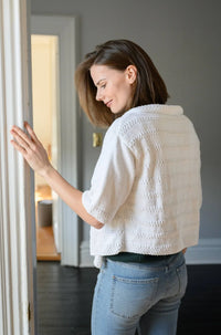 Collared Cardi (Knit)