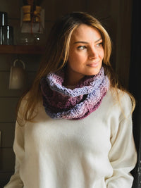 Perry Street Cowl (Knit) by Lion Brand Yarn