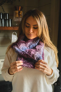 Perry Street Cowl (Knit) by Lion Brand Yarn