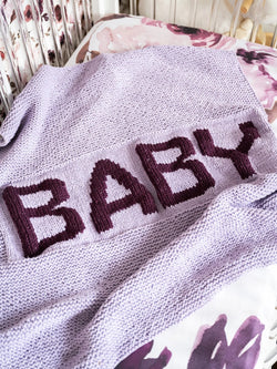 Baby Afghan (Knit) by Lion Brand Yarn