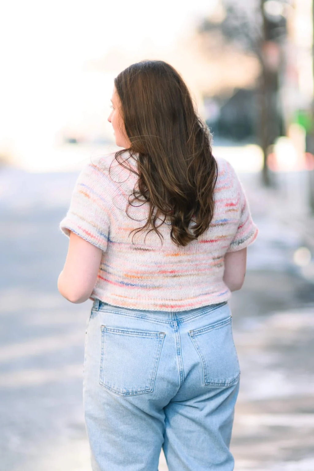 Seasonless Raglan Top (Knit) by Lion Brand Yarn