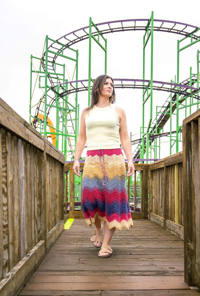 Shelby Skirt (Crochet) by Lion Brand Yarn