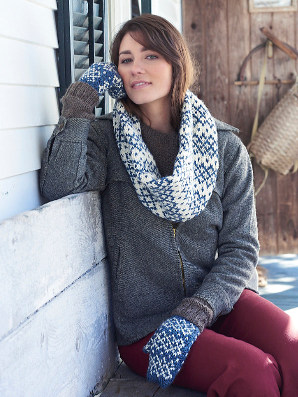 Asawa Cowl and Mittens by Amy Christoffers