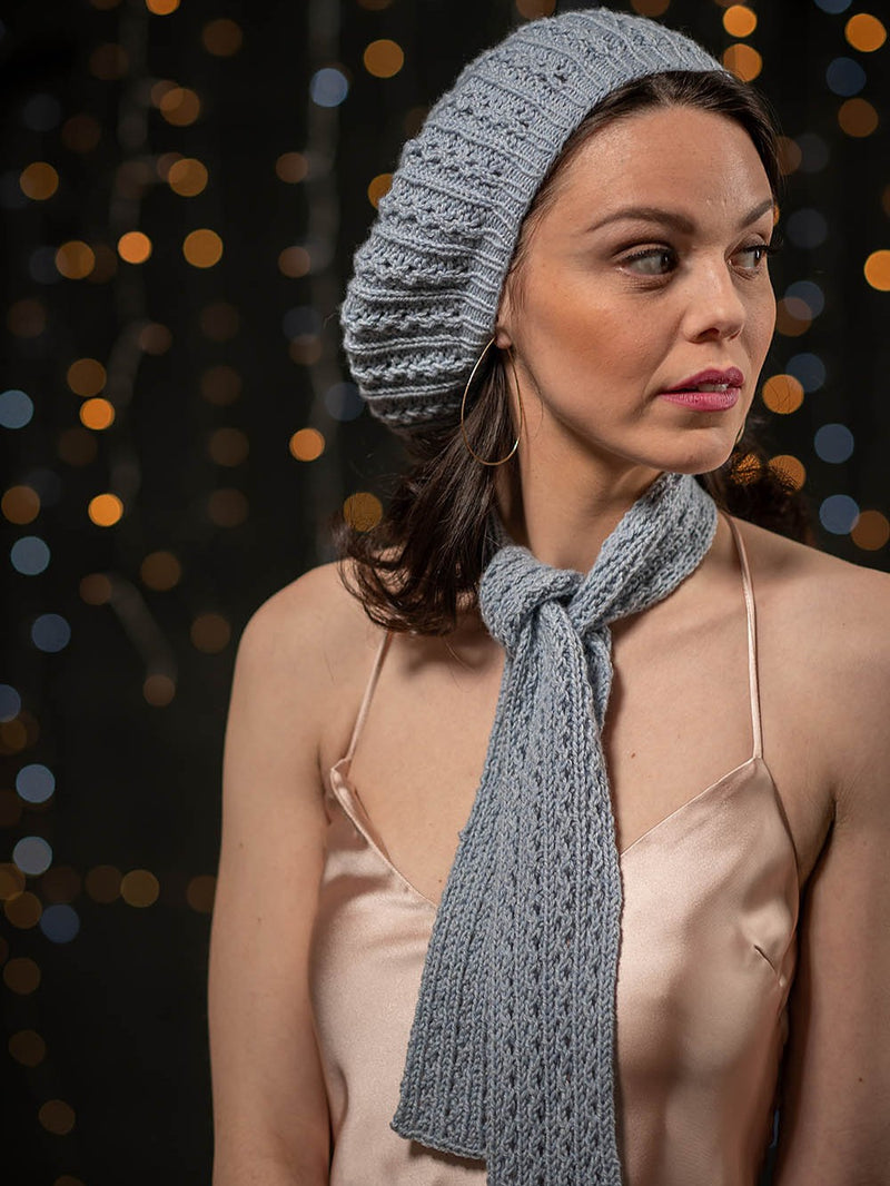 Celena Scarf and Beret by Åsa Buchta